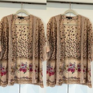 Sweet rain Nordstrom’s boho floral lace kimono
